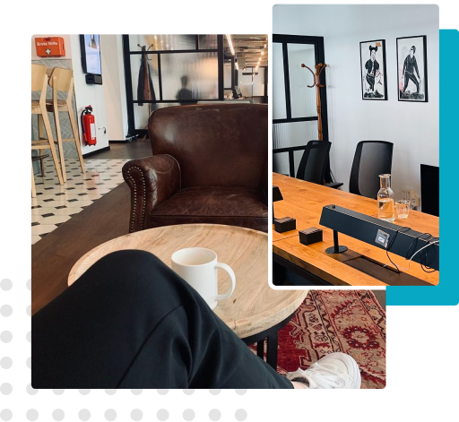 Contact Us 5 A professional meeting room with a classic interior.