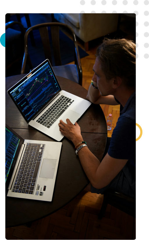 Advanced Analytics & AI Services 2 developer debugging code laptop